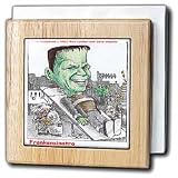 Review 3dRose LLC  / Frankensinatra - 6 Inch Tile Napkin Holder