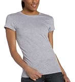  : Soffe Junior's Short Sleeve Tissue Tee, Oxford, Medium