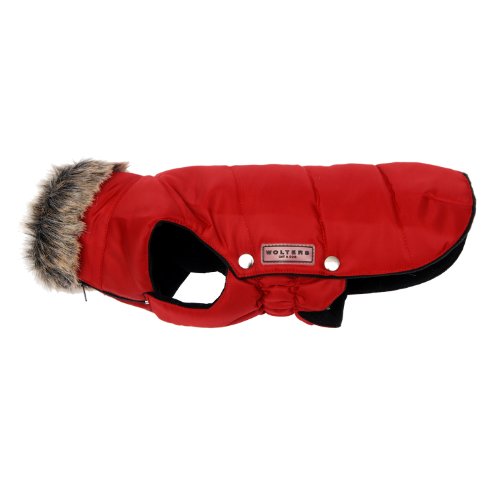 Wolters Cat&Dog 49217 Parka mit Fellkragen 56 cm, rot Preisvergleich