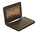 Genuine Cowhide Leather Credit Card Holder Wallet with Id Window