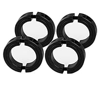 4-PIECES 3/4'' (0.75'') Bore Two-Piece Clamping Collar, Black Oxide Plating
