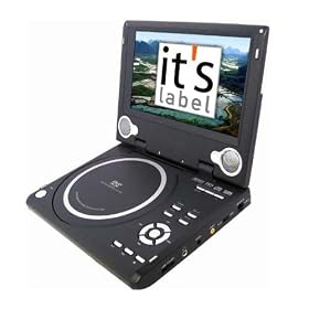 ITS Label - SDP-1730S - Lecteur DVD portable - 7 pouces - DiVX - Silver