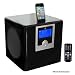 Pyle Home PHSI50B 300 Watts High Performance 2.1-Channel iPod/iPhone Home Music System with Built-In AM/FM Clock Radio Pyle Home PHSI50B 300 Watts High Performance 2.1-Channel iPod/iPhone Home Music System with Built-In AM/FM Clock Radio