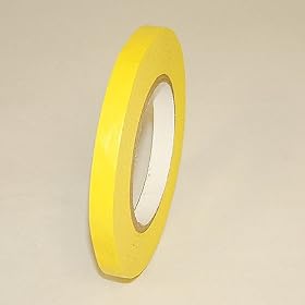 JVCC ART-11 Artist/Board/Console Tape: 1/2 in. x 60 yds. (Yellow)
