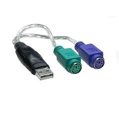 USB an 2 x PS/2 Buchse, aktiv