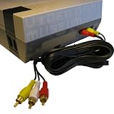 NES AV Cable "Simulated Stereo" Audio Video TV Cord for Original Nintendo System replaces RF Switch