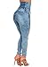Sexy High Waisted Butt Lifting Levanta Cola Colombian Design Skinny Jeans 10487C