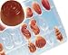 NOT IN STOCK: Chocolate Mold: Round Swirl 31 mm x 18 mm deep. 28 cavitiesNOT IN STOCK