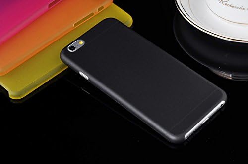 iPhone 6 Case, [Perfect-Fit] iPhone 6 (4.7) Case Slim *NEW* [Slim Fit] [Smooth Black] Non Slip Surface with Grip Matte Hard Case - Slim Case for iPhone 6 (4.7) (2014) (Frosted Black)