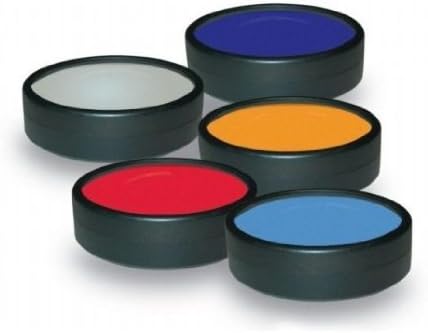 Paradise Face Paint Makeup AQ (40g) Set of 5 -Black-White-Red-Yellow-Amazon Green