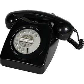 Geemarc Mayfair Two Piece Telephone - Black
