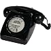Geemarc Mayfair Two Piece Telephone - Black