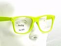 ORIGINAL ATZEN BRILLE! NERD CLEAR! CLUB MODEL NEON GELB !!