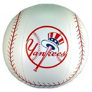 Buy 24 Beach Ball New York Yankees by Team Sports America
