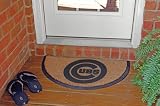 Chicago Cubs Half Moon Door Mat