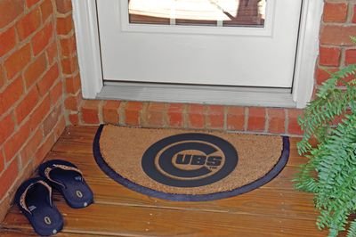 Chicago Cubs Half Moon Door Mat