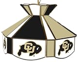 Stained Glass Hanging Light University of Colorado Buffaloes