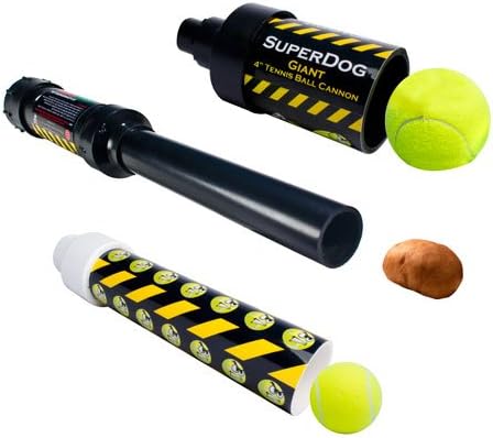 1/4 Mile Potato Gun Cannon - URBAN WARRIOR ULTIMATE PACKAGE - Includes Potato, Tennis Ball & Super Dog Cannon Attachments