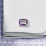 Enamel Starburst Cufflinks