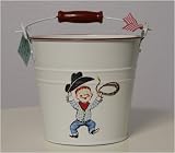 Vintage-style Cowboy Baby Bucket