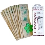 SEBO 5093AM Vacuum Filter Bags, Box of 10