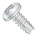 #2 x 3/16" Type 25 Thread Cutting Screws/Phillips/Pan Head/Steel/Zinc (Carton: 10,000 pcs)