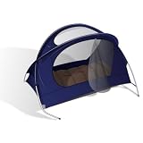 Nomad Travel Bed Cot including Self Inflating Mattress Navy