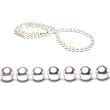 Single Strand 22 Inch 6.5-7mm White Freshwater Cultured Pearl Necklace