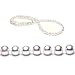 AugustinaJewelry Single Strand 22 Inch 6.5-7mm White Freshwater Cultured Pearl Necklace