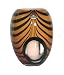Dreamlight 20102 - Windlicht Colosseo Grande Amber-Stripes