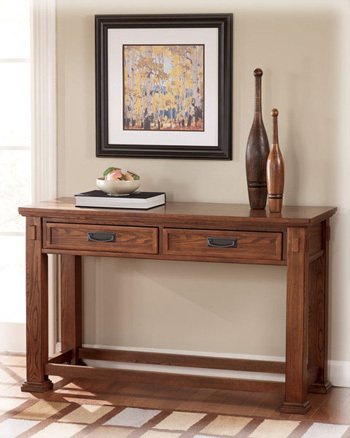 Cross Island Sofa Table By Ashley Furniture