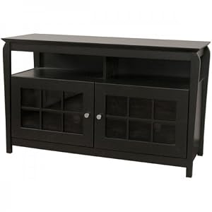 Techcraft BAY4828B 48-Inch A/V Entertainment Center (Black)