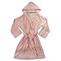 Nautica - Ladies Terry Cloth Hoodie Wrap Robe, Pink