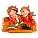The Loving Couple - 7" Feng Shui Enhancer for Romance and Love Luck