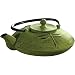 Primula Cast Iron 28-Ounce Tea Pot, Green Mist with Tea Sample