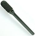 SC-51 Cylinder Ball Nose TUNGSTEN CARBIDE ROTARY BUR for 1/8