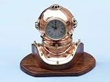 Copper Divers Helmet Clock 10