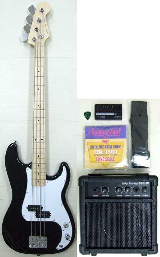 JUNO JPB-1M BK ミニアンプ付きエレキベース初心者向け入門セット