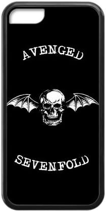 MakersHouse Laser Technology Printed Avenged Sevenfold iPhone 5C Case Cover Rubber(Black)