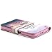 Vogue Shop Pineapple Pattern Soft TPU Wallet Flip Case for Samsung Galaxy S6 Bundle with Stylus Pen (Never Stop Dreaming)