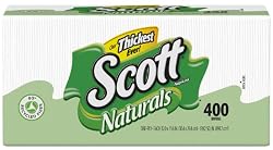 Scott Naturals Napkins, 400-Count Packages (Pack of 8)