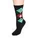 K. Bell Women's Christmas Argyle Socks