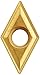 Grizzly T23901 K20 TiN Insert Set (7) for T10293, Cast Iron