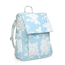Olive n Figs Quilted Backpack - Floral Blue