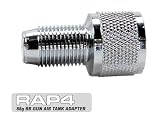 Rap4 Paintball 88g BB Gun Air Tank Adapter - Silver