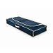 H & L Russel Ltd Underbed Chest, Marine Blue with Clotted Cream Trim