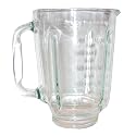 KitchenAid glass blender jar.