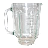 KitchenAid glass blender jar.