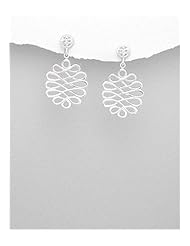 Earrings In 92.5 Sterling Silver