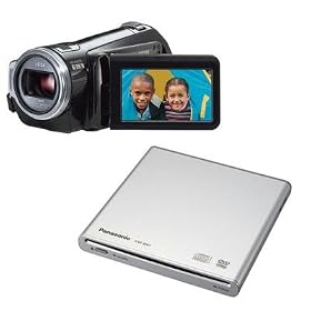 Panasonic HDC-SD5 AVCHD 3CCD Flash Memory High Definition Camcorder with 10x Optical Image Stabilization w/DVD Burner